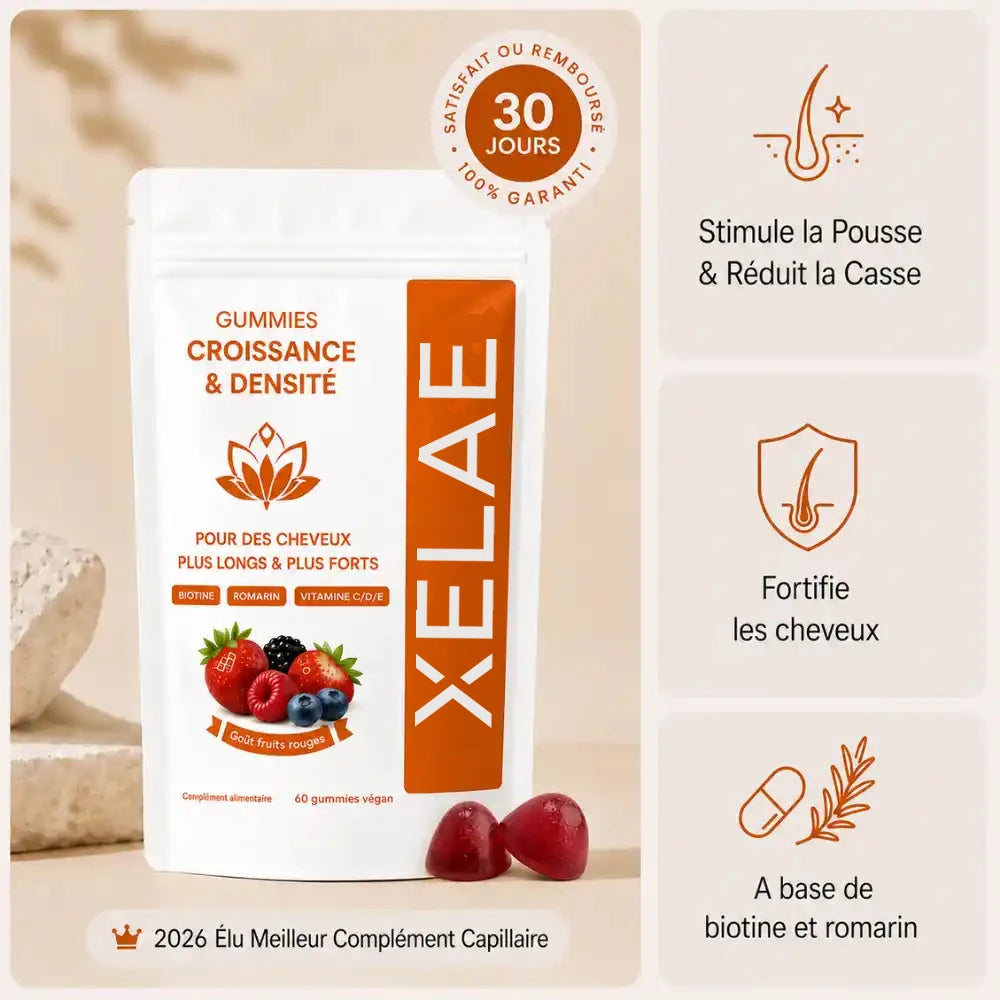 Gummies Croissance & Densite XELAE