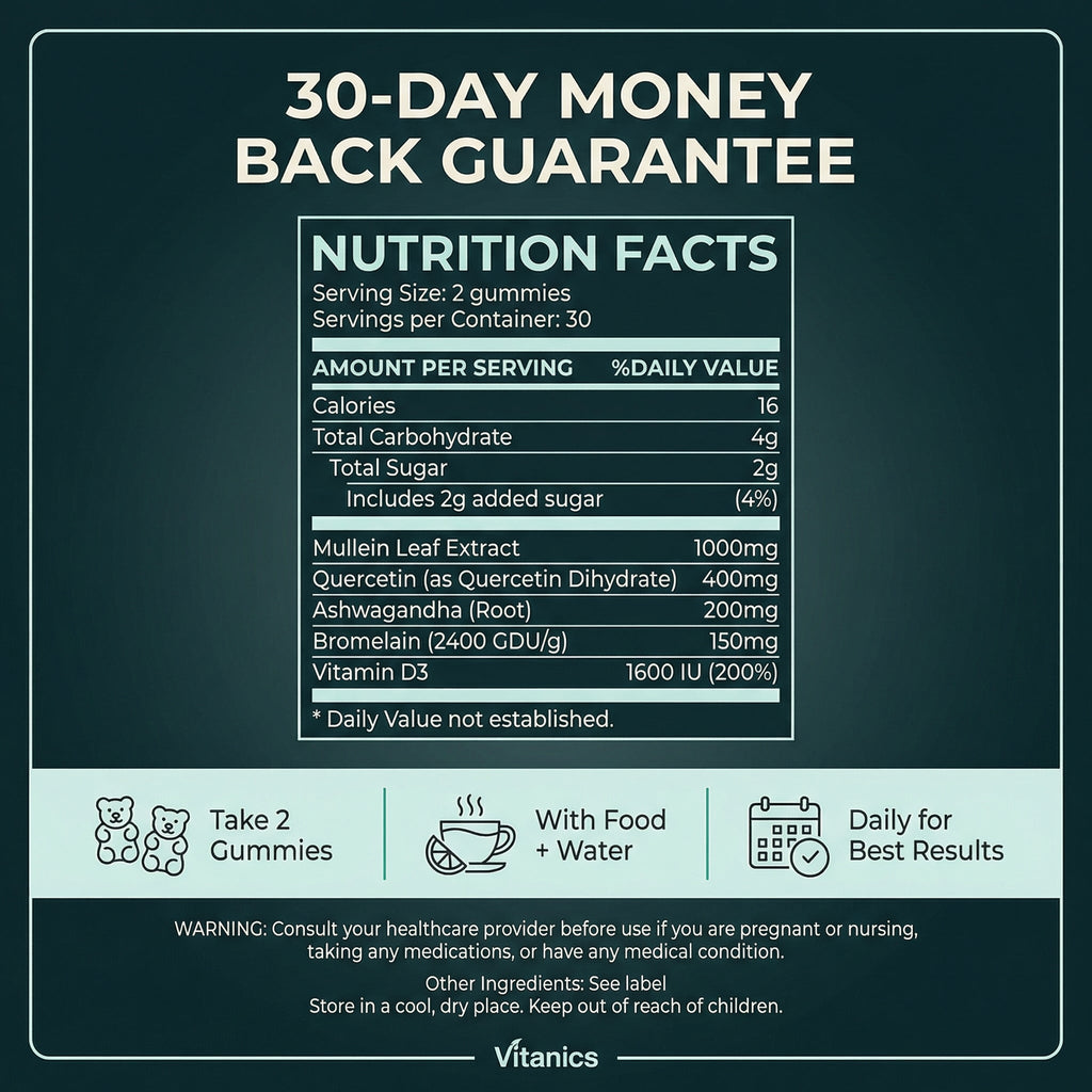 Garantie et informations nutritionnelles