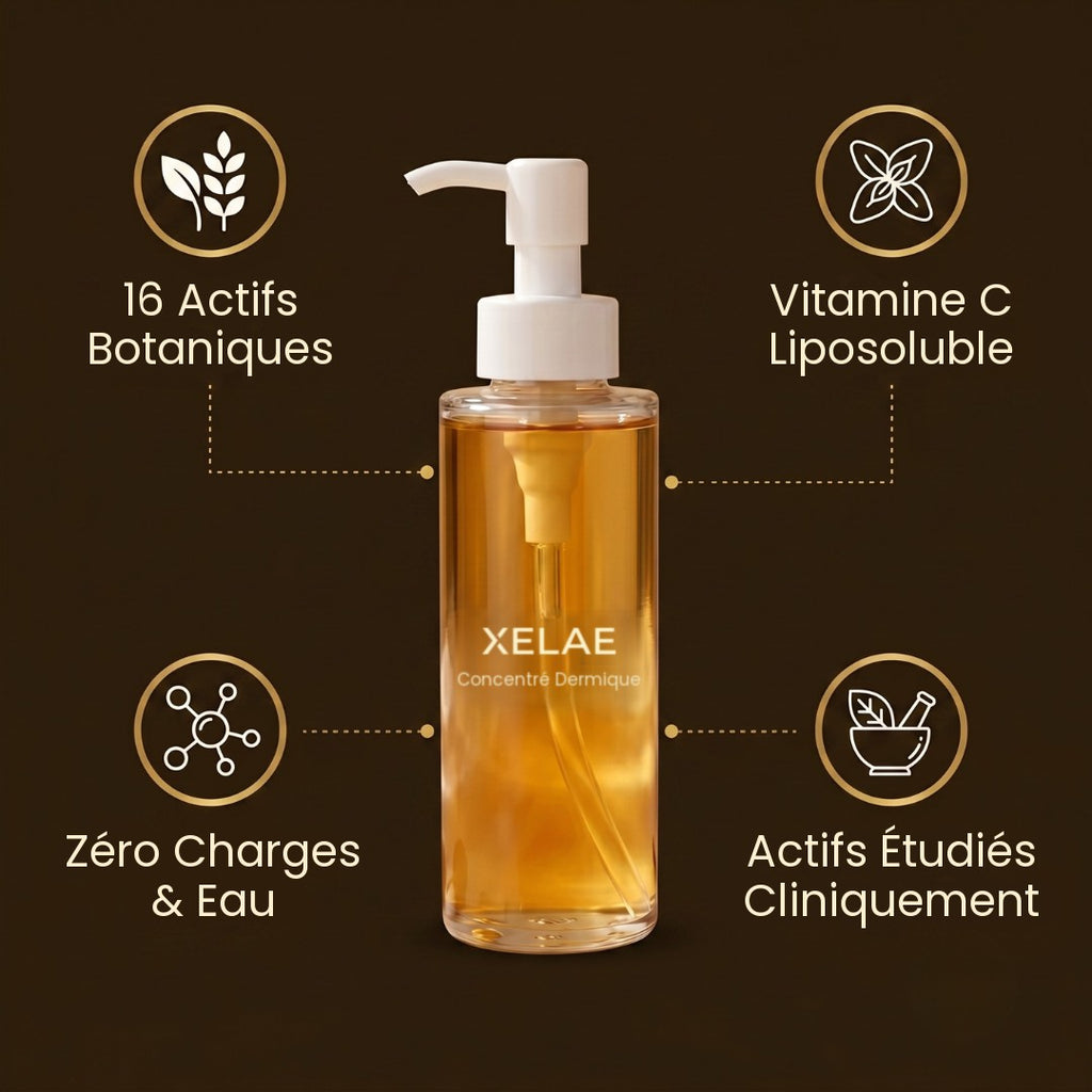 16 actifs botaniques, vitamine C liposoluble