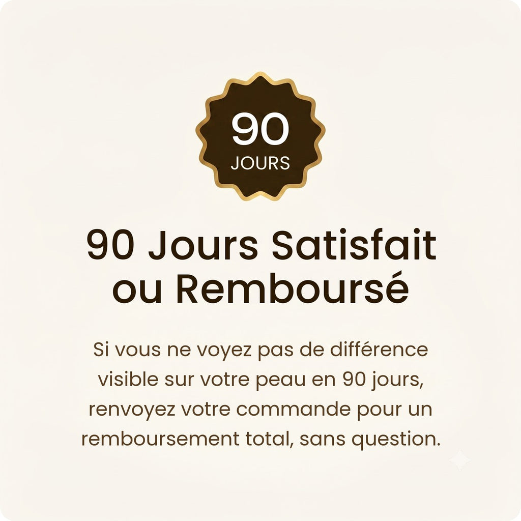 Garantie satisfait ou rembourse 90 jours
