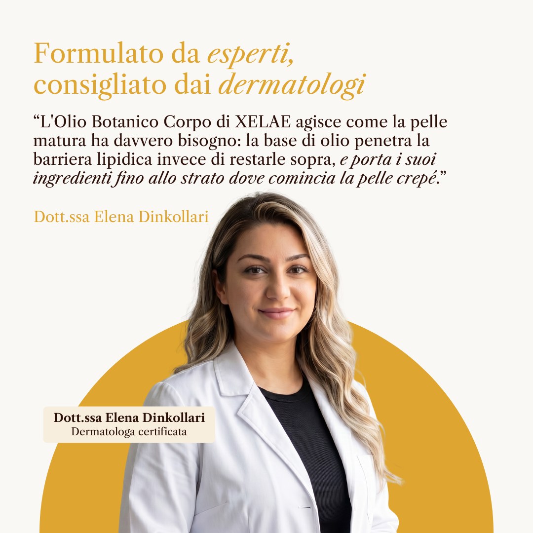 Formulato da esperti e approvato dai dermatologi