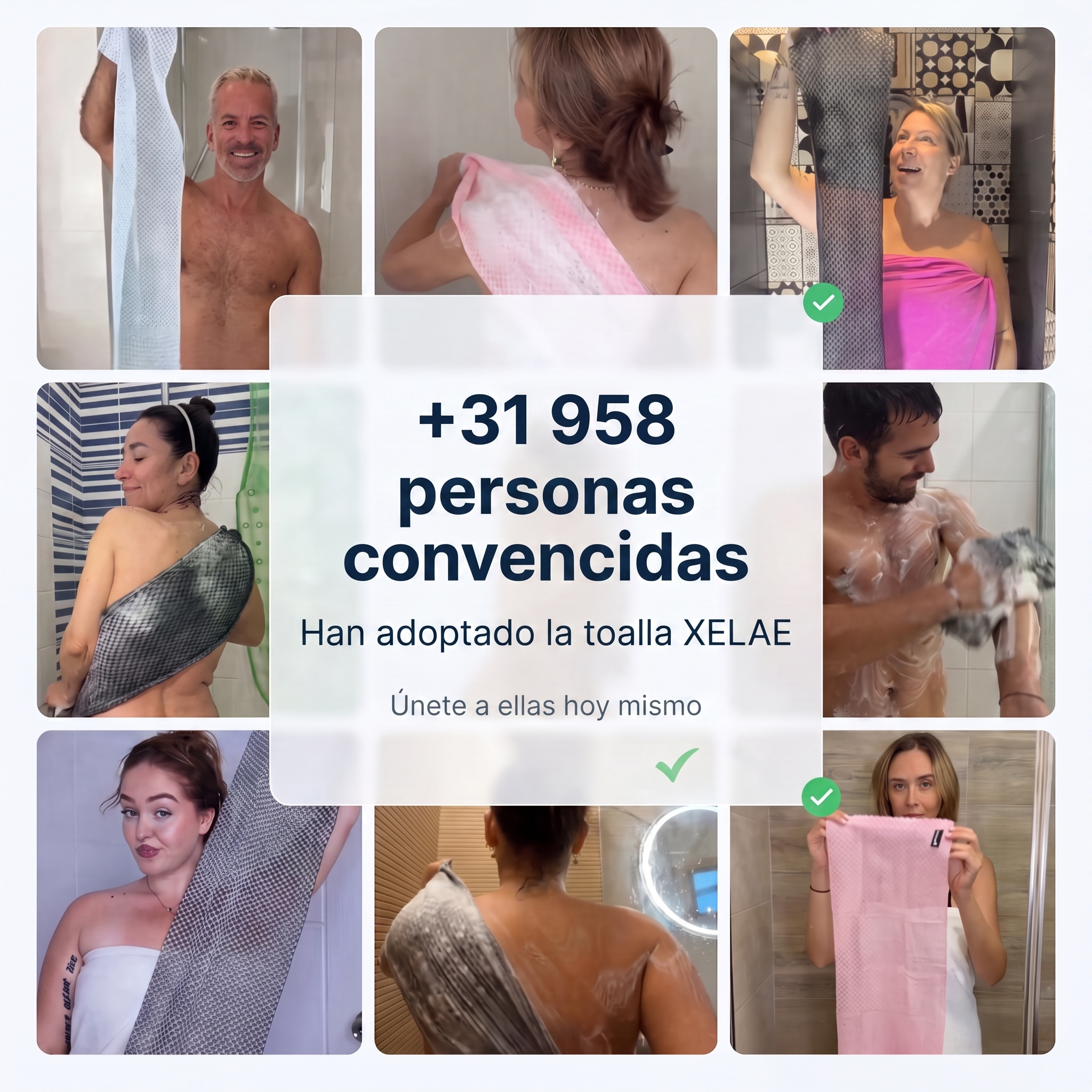 Más de 31.958 personas convencidas por la toalla XELAE