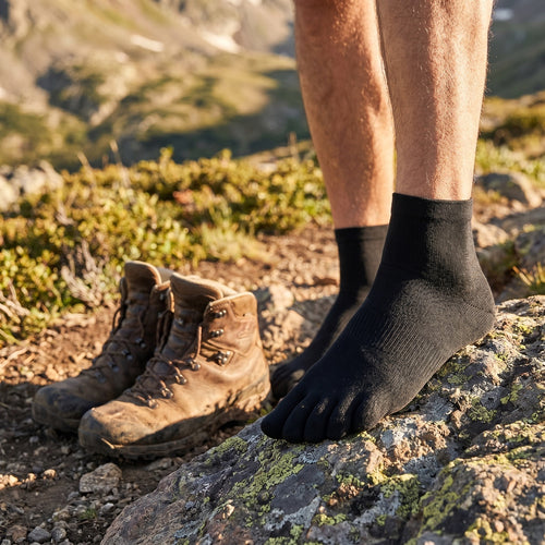 Chaussettes XELAE portées