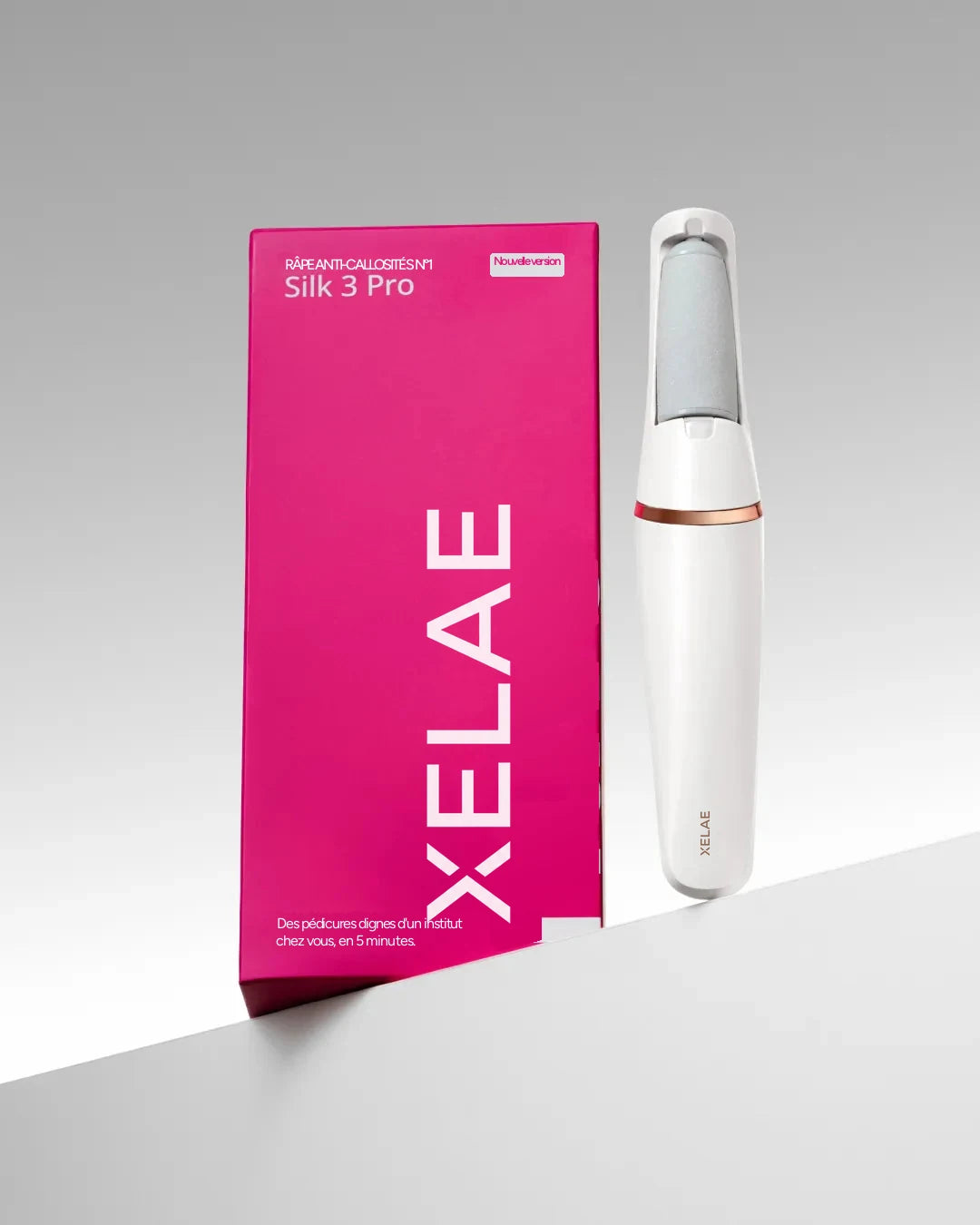 Le XELAE Silk 3 Pro et sa boîte