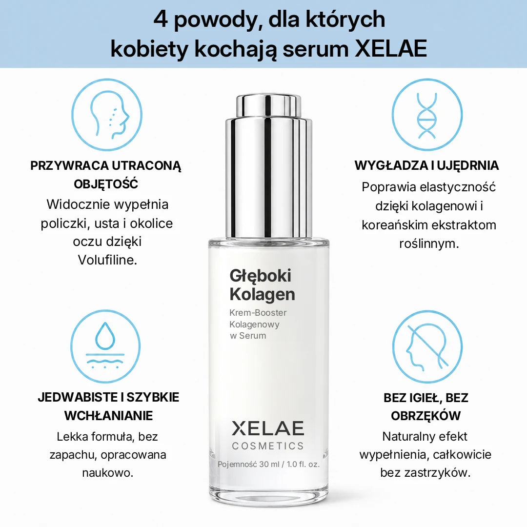 VoluFine | Koreańskie serum kolagenowe do skóry dojrzałej
